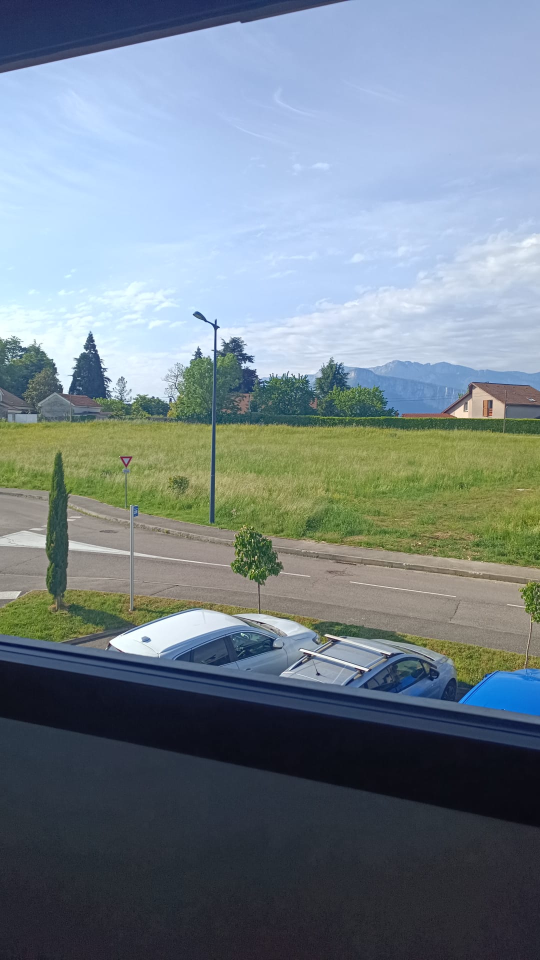 Vue dégagée depuis le bureau 17A