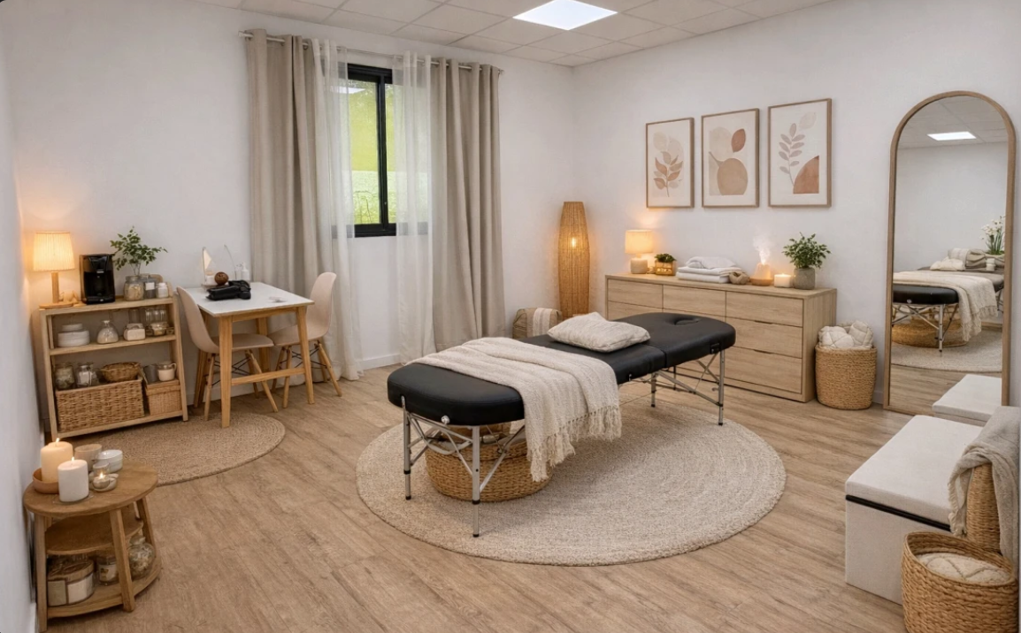 Aurélie Neiva, Praticienne en massages bien-être féminins · Abeleza Massages au Le C3 Coublevie