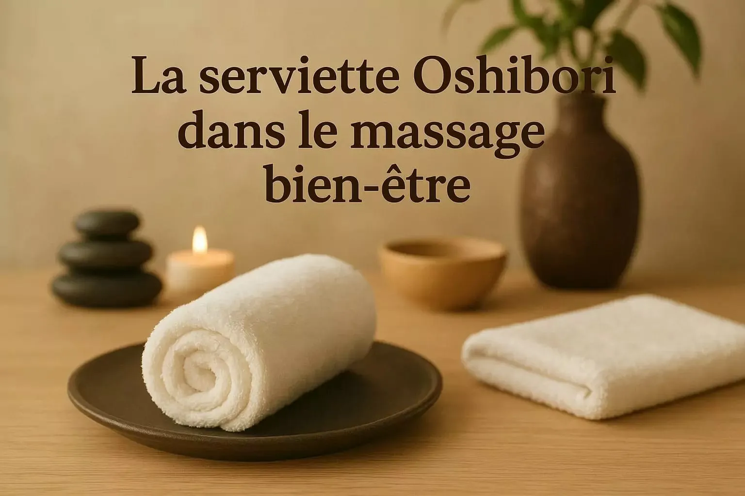 Massage bien-être en cours de séance
